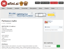 Tablet Screenshot of mafini.si
